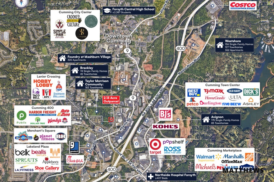 608 Veterans Memorial Blvd, Cumming, GA for sale - Building Photo - Image 2 of 4