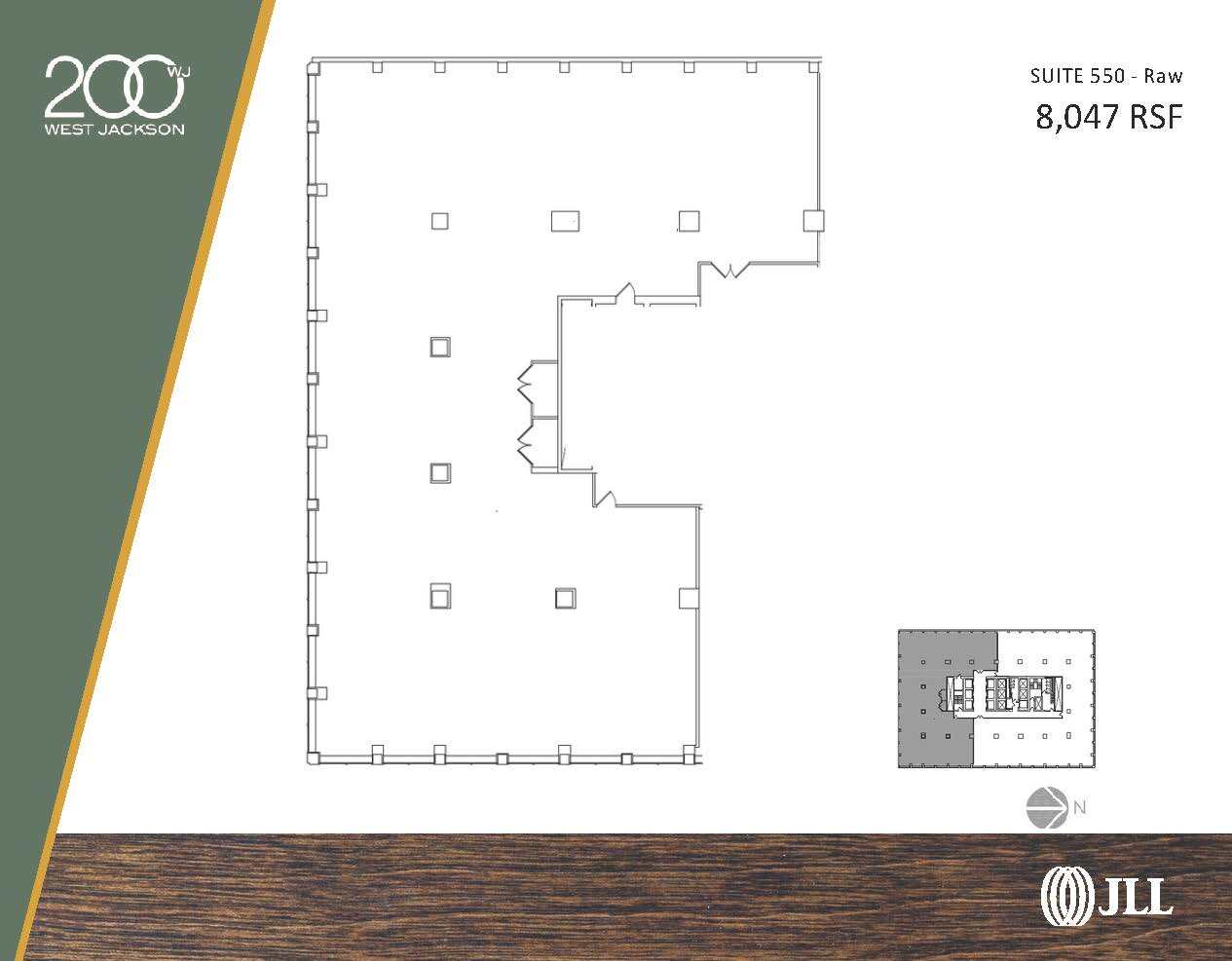 200 W Jackson Blvd, Chicago, IL for lease Floor Plan- Image 1 of 2