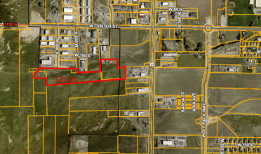 208 3600 N, Hyde Park, UT - AERIAL  map view