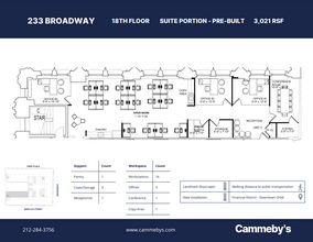 233 Broadway, New York, NY for lease Floor Plan- Image 1 of 1