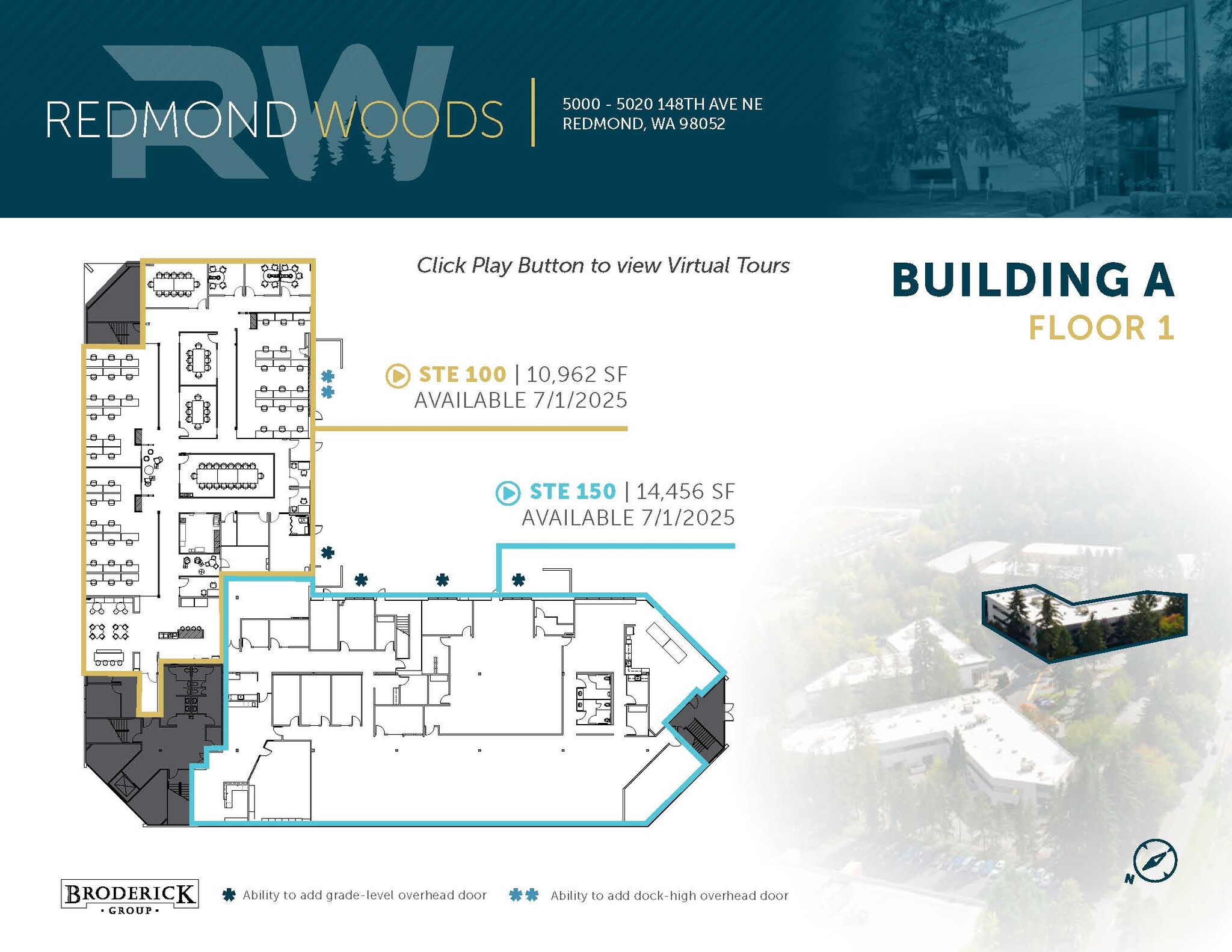 5000 148th Ave NE, Redmond, WA for lease Floor Plan- Image 1 of 1