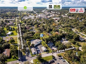 202 W Highland Blvd, Inverness, FL - aerial  map view - Image1