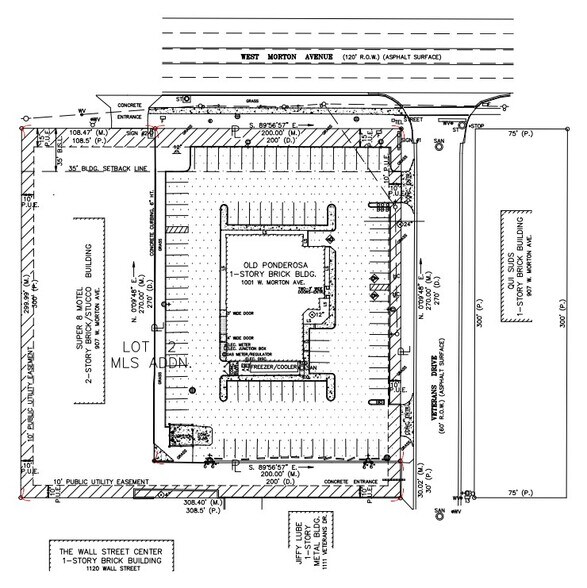 1001 W Morton Ave, Jacksonville, IL for sale - Site Plan - Image 2 of 3