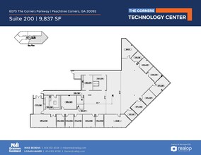 6075 The Corners Pky, Peachtree Corners, GA for lease Floor Plan- Image 1 of 1