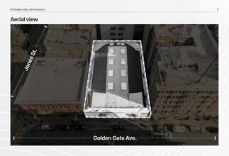 64 Golden Gate Ave, San Francisco, CA - Aerial  map view - Image1