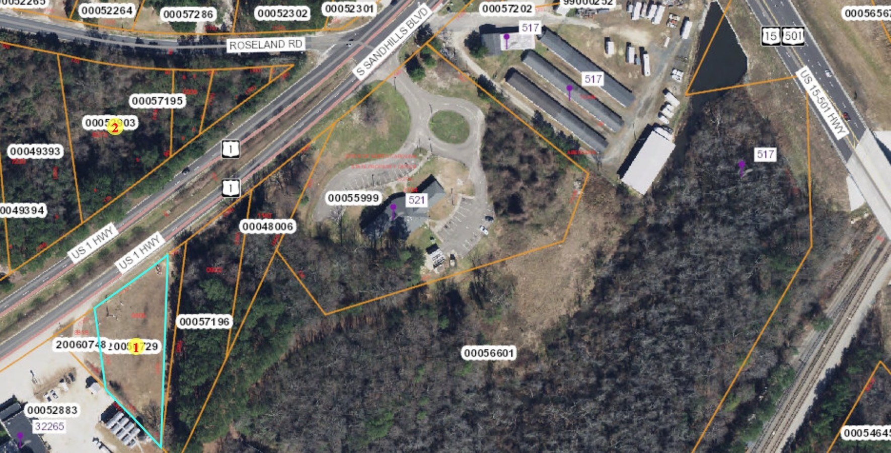 S Sandhills Blvd, Aberdeen, NC, 28315 Commercial Land For Sale