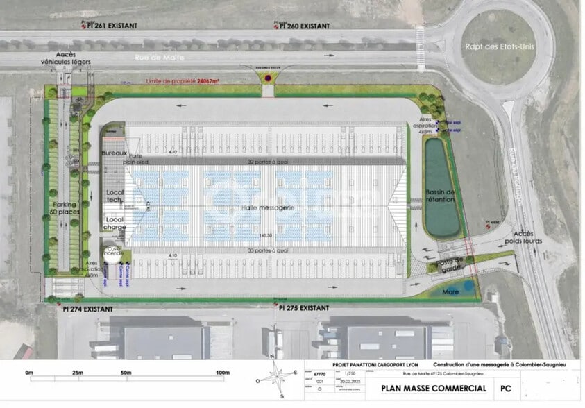 Office in Colombier-Saugnieu for lease - Site Plan - Image 2 of 13