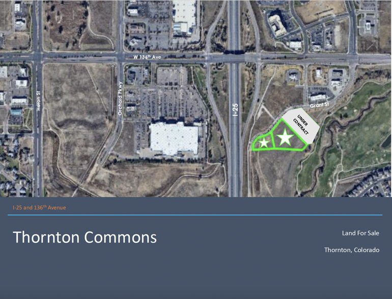 I-25 & 136th Ave, Thornton, CO for sale - Aerial - Image 1 of 1