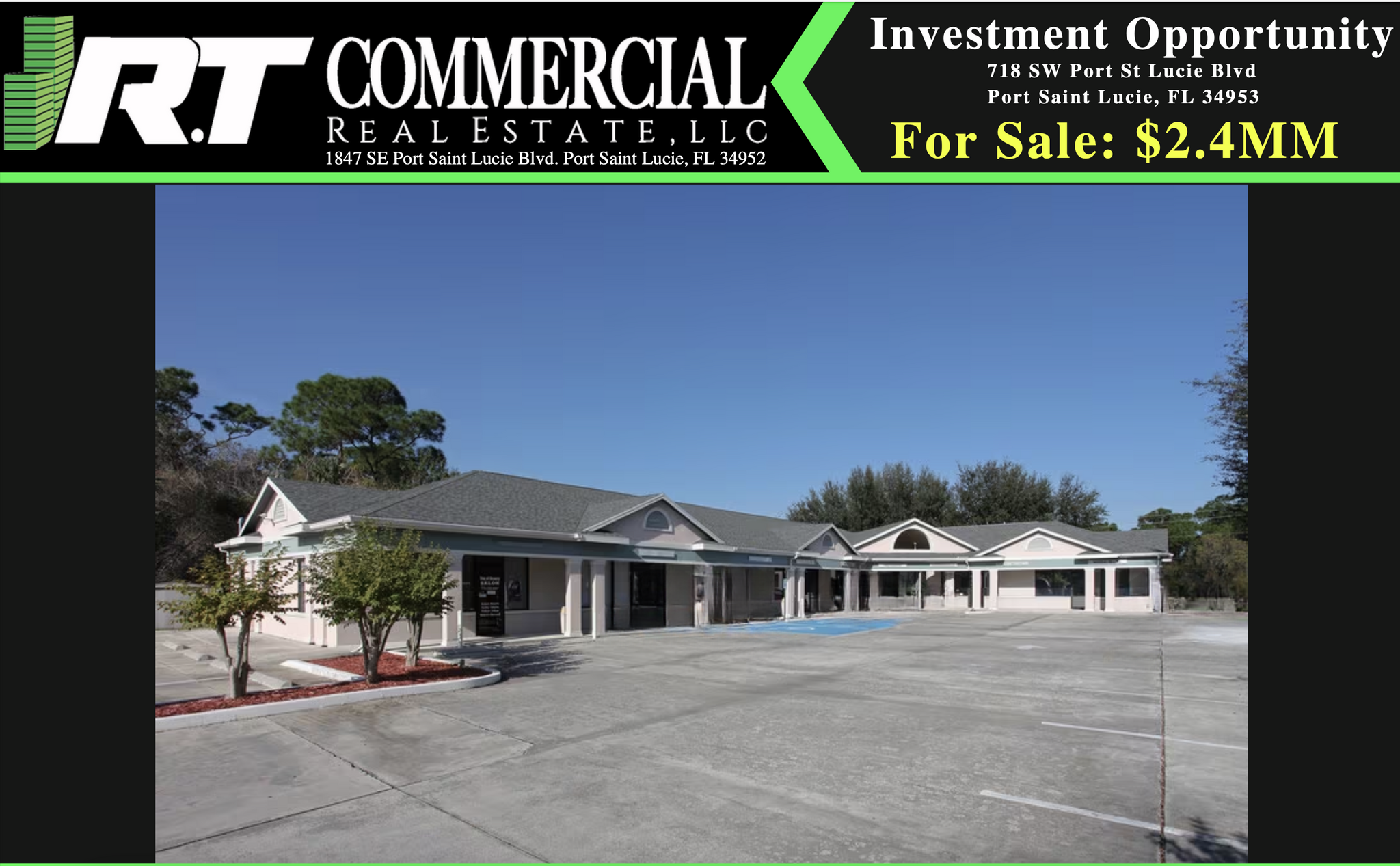 718 SW Port St Lucie Blvd, Port Saint Lucie, FL for sale Building Photo- Image 1 of 2