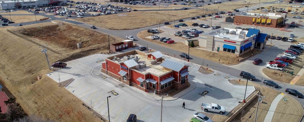 1084 E State Highway 152, Mustang, OK for lease - Aerial - Image 3 of 4