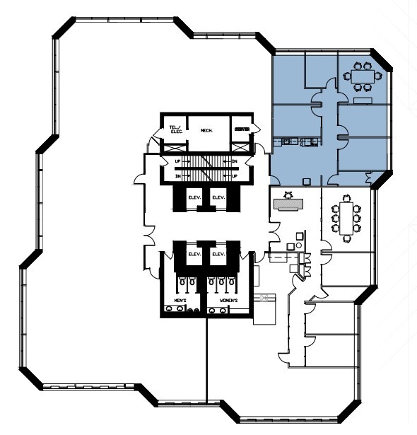 407 2nd St SW, Calgary, AB for lease Floor Plan- Image 1 of 1