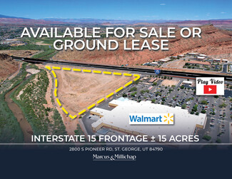 More details for 2800 S Pioneer Rd, Saint George, UT - Land for Sale