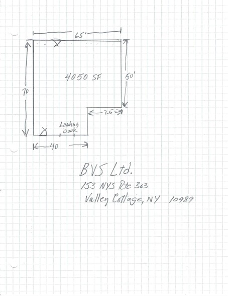 153-163 Rt-303, Valley Cottage, NY for lease - Floor Plan - Image 2 of 8