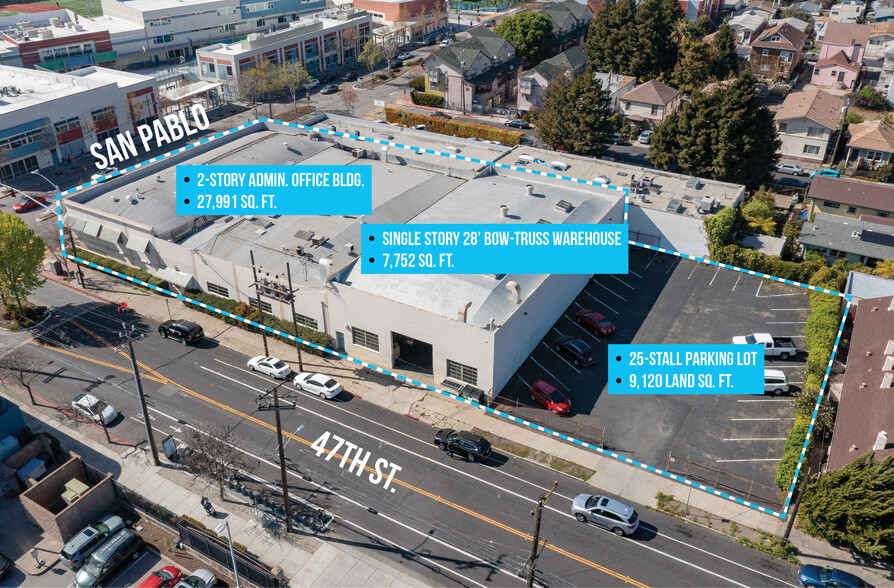 4700 San Pablo Ave, Emeryville, CA for lease - Building Photo - Image 3 of 3