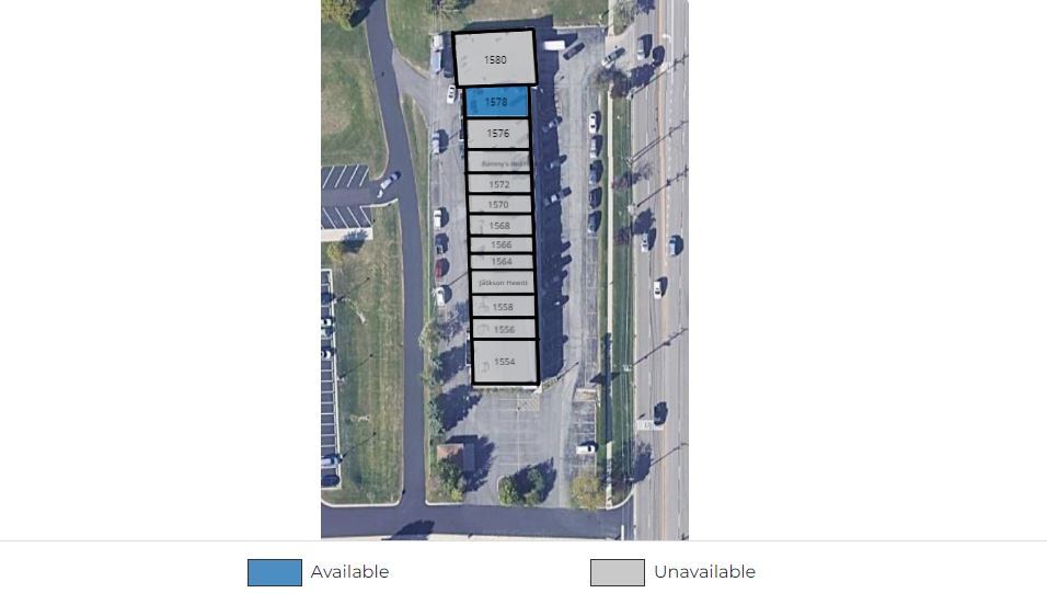 1554 Bloomingdale Rd, Glendale Heights, IL for lease - Site Plan - Image 2 of 5