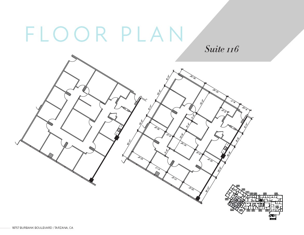 18757 Burbank Blvd, Tarzana, CA for lease Floor Plan- Image 1 of 1