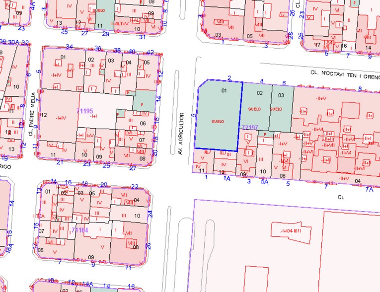 Carrer n'Octavi Ten i Orenga, La Vall d'Uixó, Castellón for sale - Plat Map - Image 1 of 1