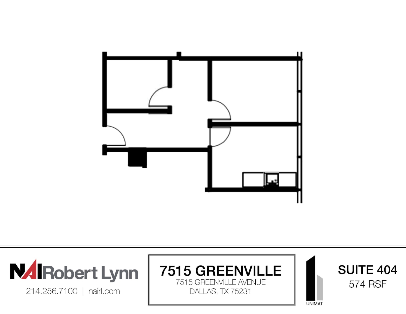 7515 Greenville Ave, Dallas, TX for lease Floor Plan- Image 1 of 1