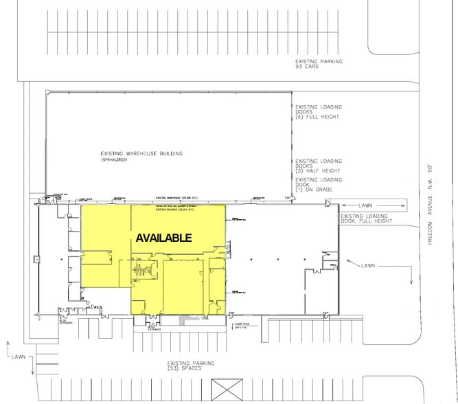 7577-7585 Freedom Ave NW, North Canton, OH for lease - Building Photo - Image 2 of 6
