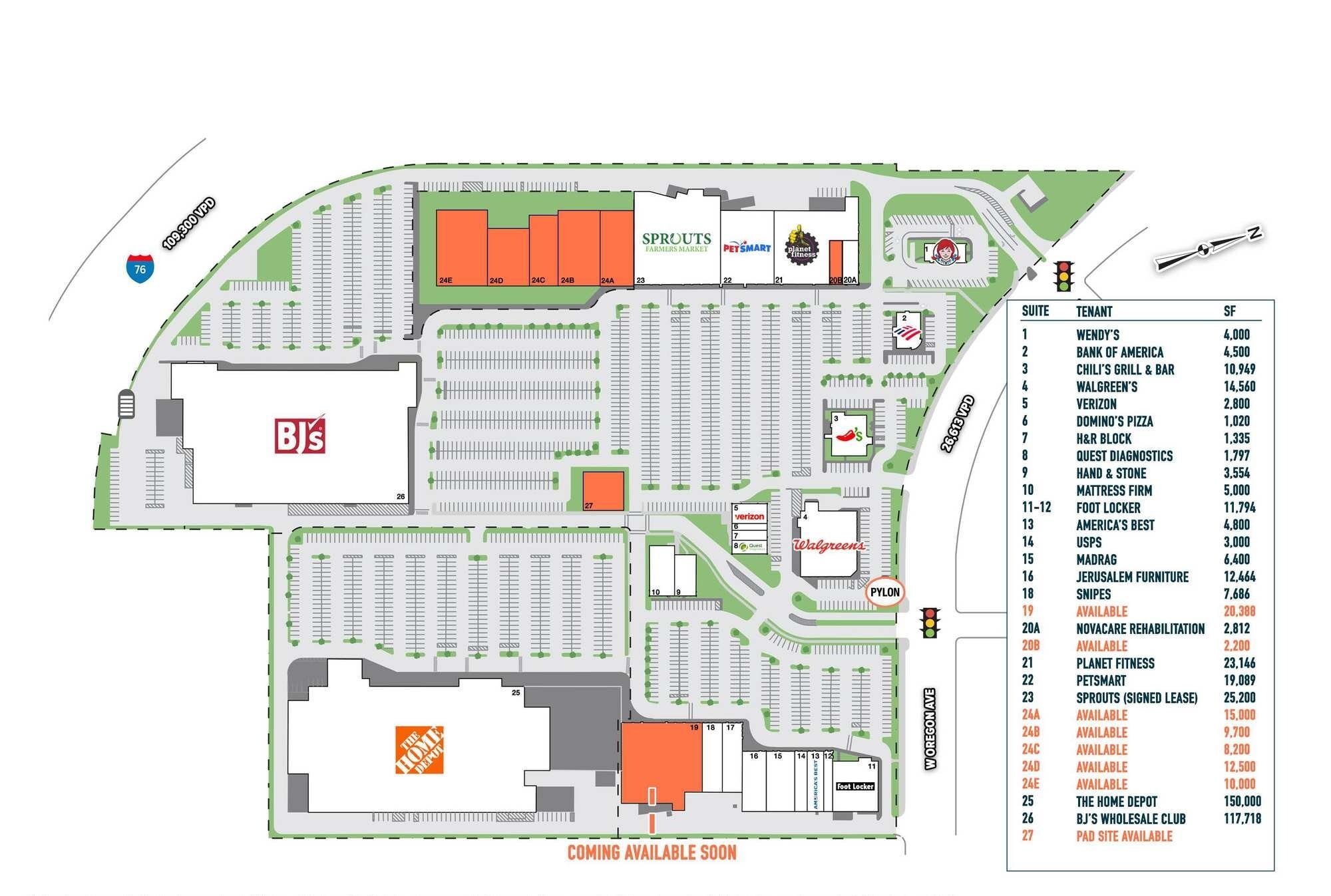 2200 W Oregon Ave, Philadelphia, PA for lease Site Plan- Image 1 of 2