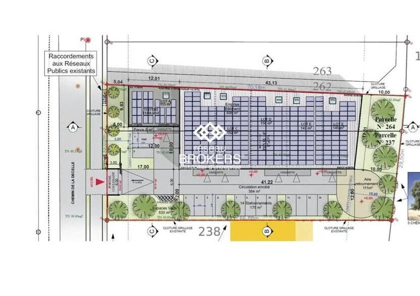 Industrial in Saint-Paul-Trois-Châteaux for lease - Site Plan - Image 3 of 3