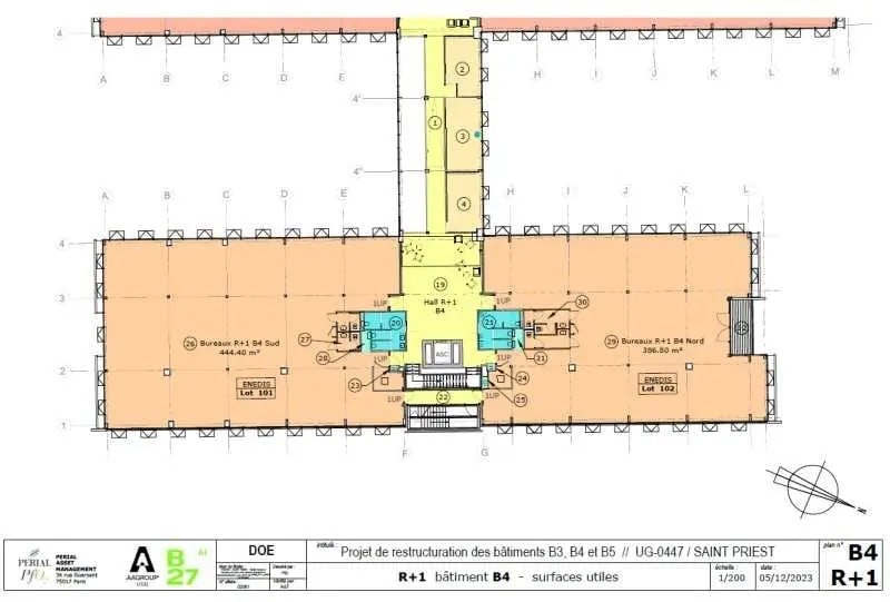 Office in Saint-Priest for lease Floor Plan- Image 1 of 1
