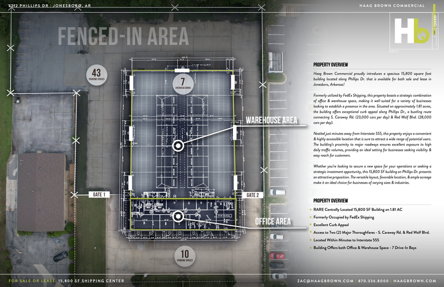 2712 Phillips Dr, Jonesboro, AR for sale - Site Plan - Image 2 of 5