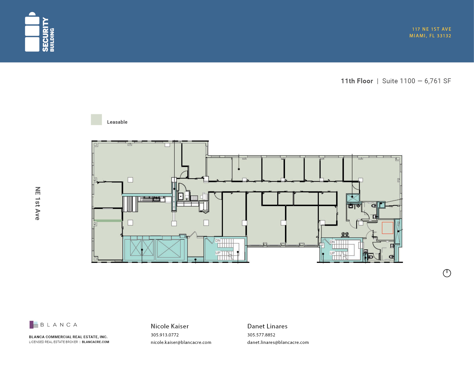 117 NE 1st Ave, Miami, FL for lease Floor Plan- Image 1 of 1