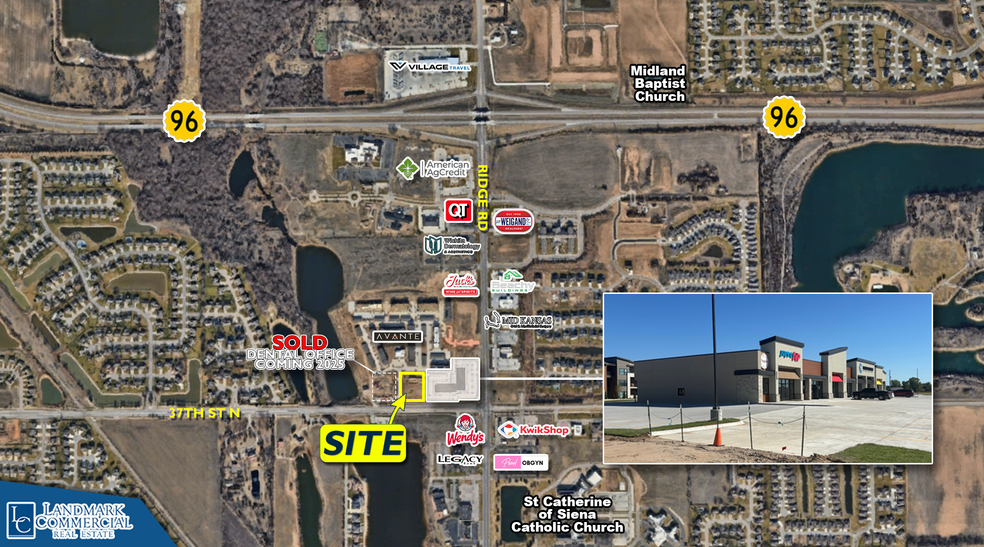 W of 37th & Ridge rd, Wichita, KS for lease - Building Photo - Image 2 of 4