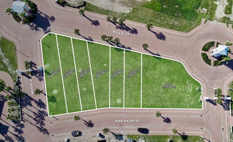 Wharf St, South Padre Island, TX for sale - Aerial - Image 3 of 5