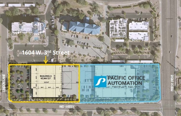 1604 W 3rd St, Tempe, AZ for lease - Site Plan - Image 3 of 5