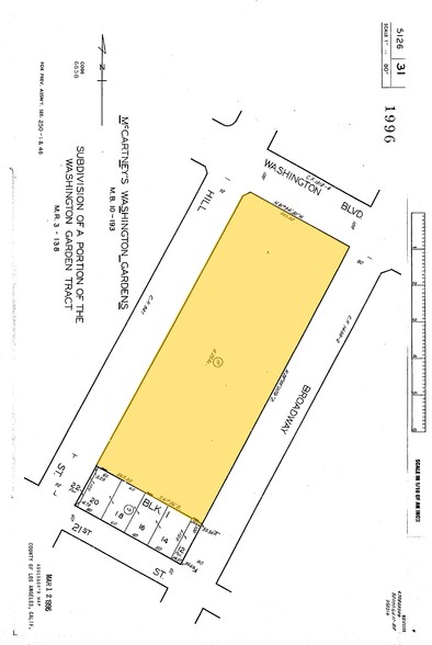 1933 S Broadway, Los Angeles, CA for lease - Plat Map - Image 3 of 5