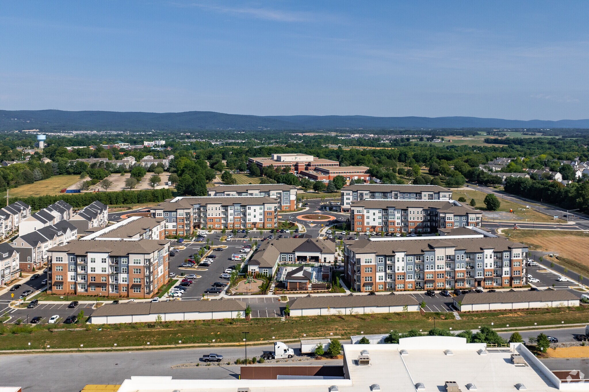 550 Stanton St, Frederick, MD for lease Aerial- Image 1 of 3