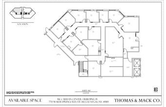 770 E Warm Springs Rd, Las Vegas, NV for lease Floor Plan- Image 1 of 1