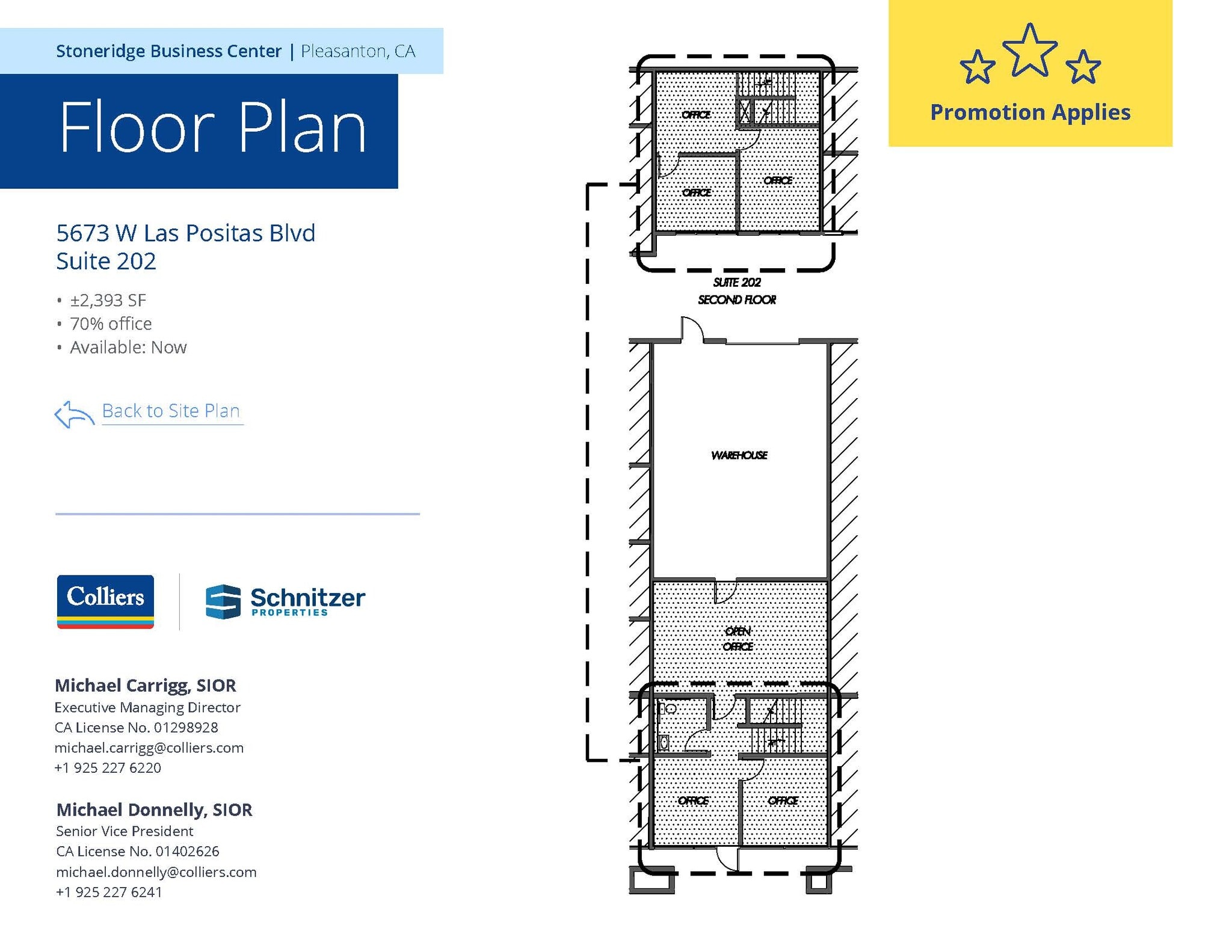 5673 W Las Positas Blvd, Pleasanton, CA for lease Floor Plan- Image 1 of 1