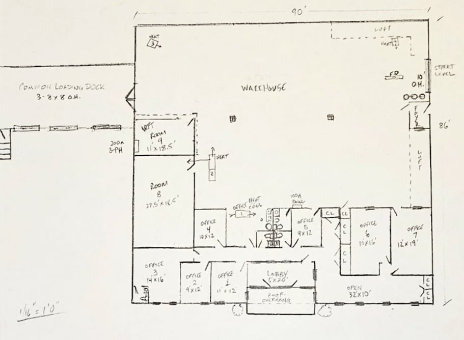 3340 W Lake Ave, Glenview, IL for lease Floor Plan- Image 1 of 1