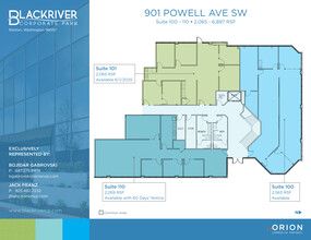 1131 SW 7th St, Renton, WA for lease Site Plan- Image 1 of 7