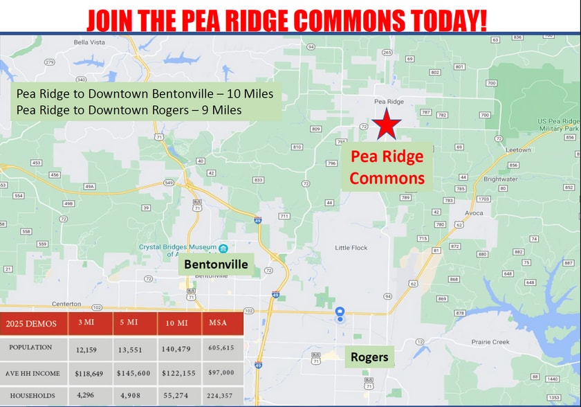 Slack Street, Pea Ridge, AR for lease - Building Photo - Image 2 of 5