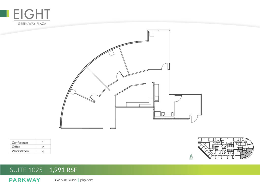 8 Greenway Plz, Houston, TX for lease Floor Plan- Image 1 of 1