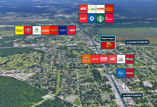 3020 16th St, Orange, TX - aerial  map view