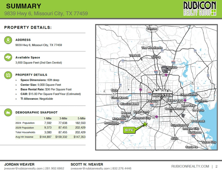 9839 Highway 6, Missouri City, TX for lease - Building Photo - Image 2 of 7