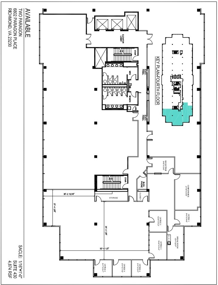 6802 Paragon Pl, Richmond, VA for lease Floor Plan- Image 1 of 1