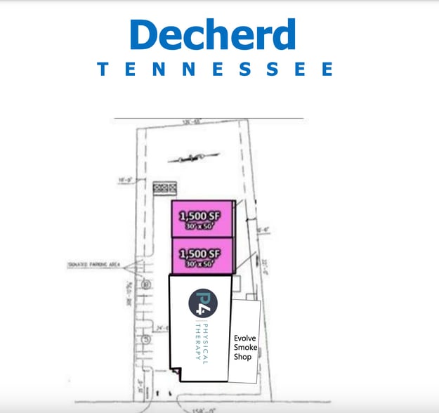 1760 Decherd Blvd, Decherd, TN for lease - Floor Plan - Image 2 of 10