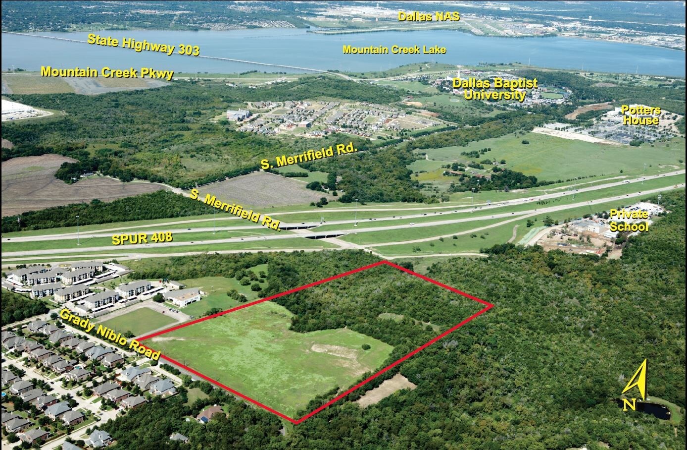 6711 Grady Niblo Rd, Dallas, TX 75236 Land for Sale