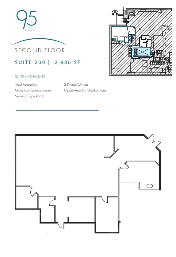 95 S Market St, San Jose, CA for lease Floor Plan- Image 1 of 1