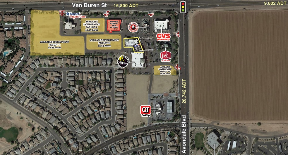 SW Avondale Blvd & Van Buren St, Avondale, AZ for sale - Building Photo - Image 2 of 9