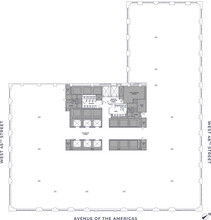 1177 Avenue Of The Americas, New York, NY for lease Floor Plan- Image 2 of 2