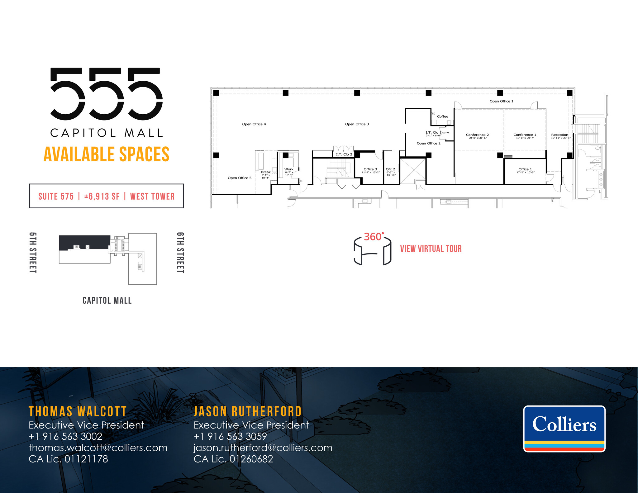 555 Capitol Mall, Sacramento, CA for lease Site Plan- Image 1 of 1