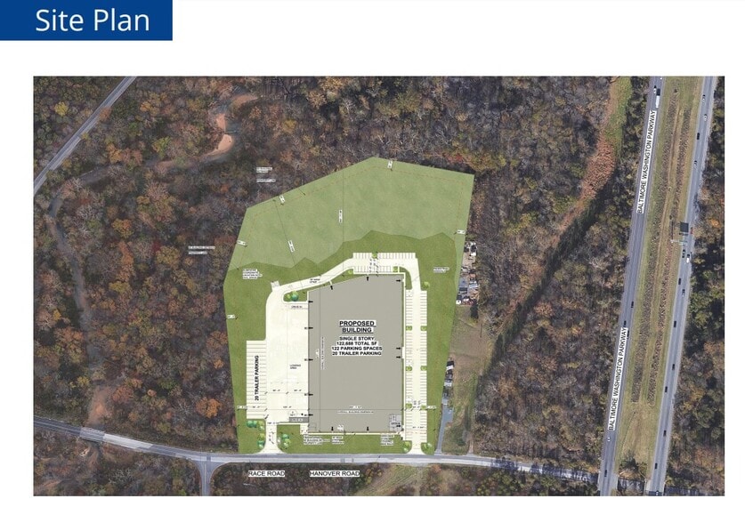 1384 Hanover Rd, Hanover, MD for lease - Site Plan - Image 3 of 3