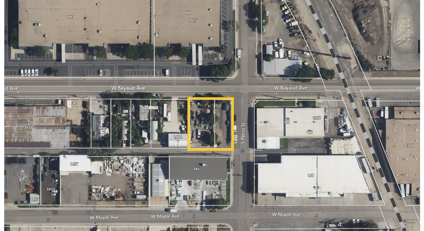 1400-1404 W Bayaud Ave, Denver, CO for sale Aerial- Image 1 of 6